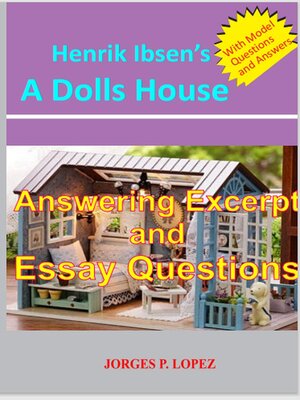 cover image of Henrik Ibsen's a Dolls House